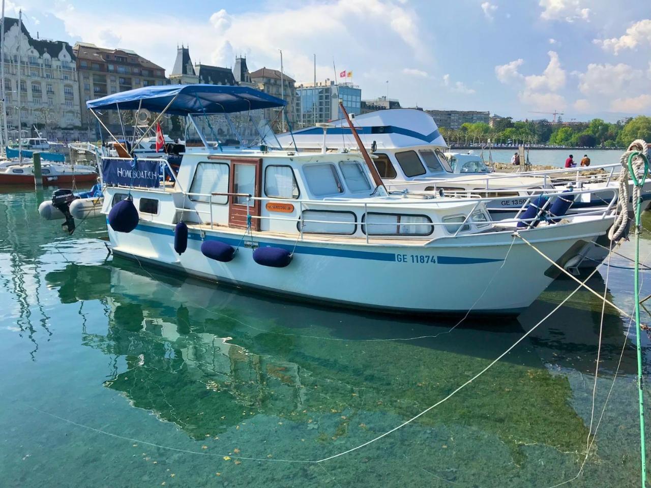 Homeboat-Maison Flottante Женева Екстериор снимка